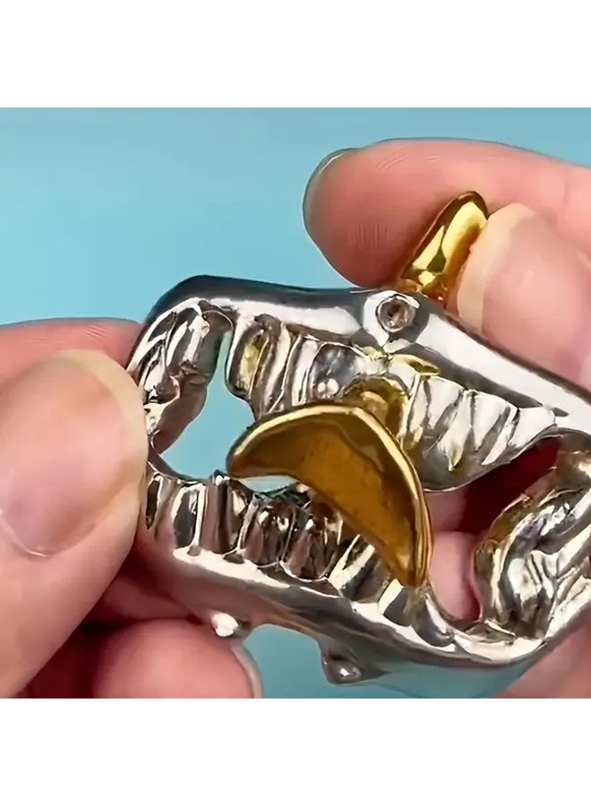 Demons Escape Metal Puzzle Game Brain Teaser Gift for Adults Teens - Image 1